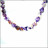 Collier sautoir améthyste 160cm