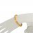 Bracelet élastique Améthyste chauffée (citrine) plaquettes