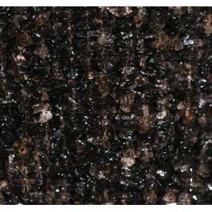 Collier Quartz fumé baroque 85cm 10 pcs