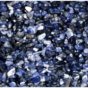 Collier Sodalite baroque 85cm 10 pcs
