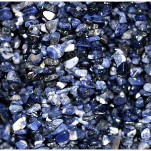 Collier Sodalite baroque 90cm 10 pcs