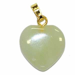 Pendentif Coeur New Jade 10 pces