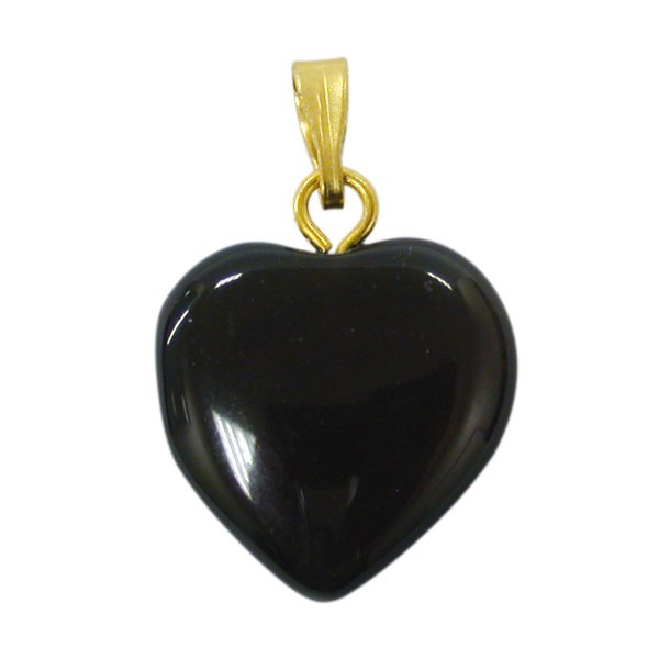 Pendentif Coeur oeil celeste 10 pièces