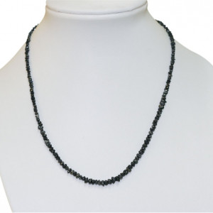 COLLIER DIAMANT NOIR