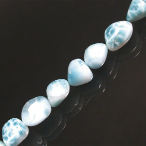 Bracelet larimar extra grains env. 8mm