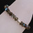 Bracelet argent 0.925 et labradorite extra extra