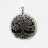 Pendentif arbre de vie - 30mm - diffuseur d'huiles essentielles