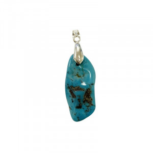 Pendentif Turquoise Arizona Argent 0.925