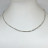 Collier diamant gris clair