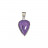 Pendentif charoite argent 0.925