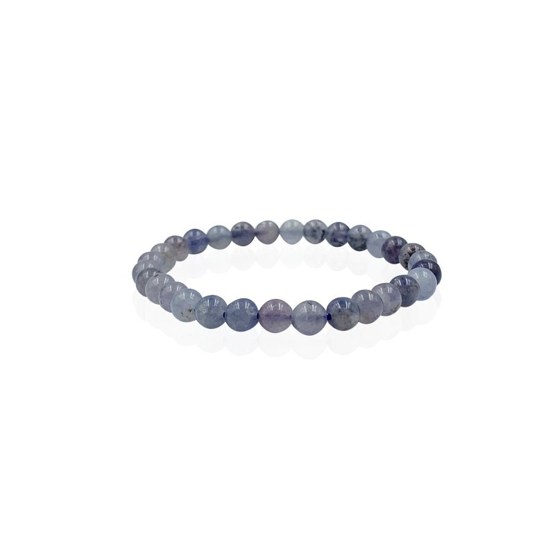 Bracelet Iolite 4 à 8 mm
