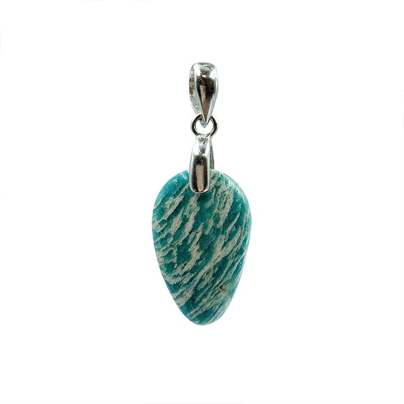 Pendentif Amazonite - Argent 0,925 Rhodié