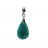 Pendentif Amazonite - Argent 0,925 Rhodié