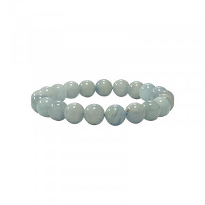 Bracelet Aigue Marine - 4 , 6 ou 10 mm