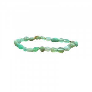 Bracelet chrysoprase grains lot de 4