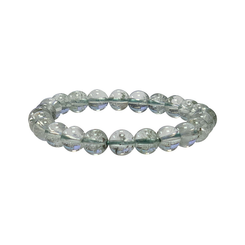 Quartz à chlorite bracelet 8 à 10 mm