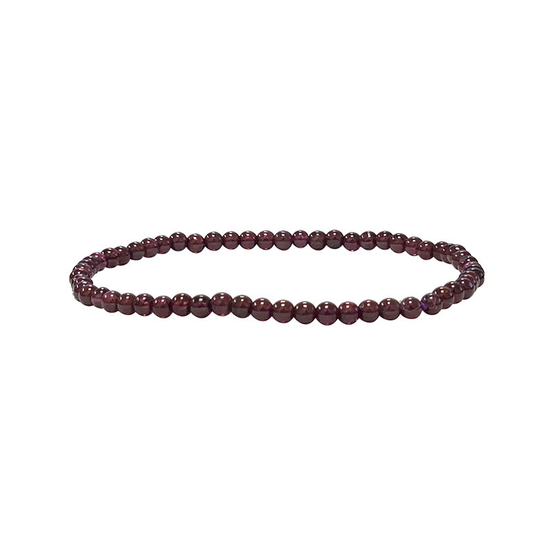 Bracelet grenat 3 à 8 mm