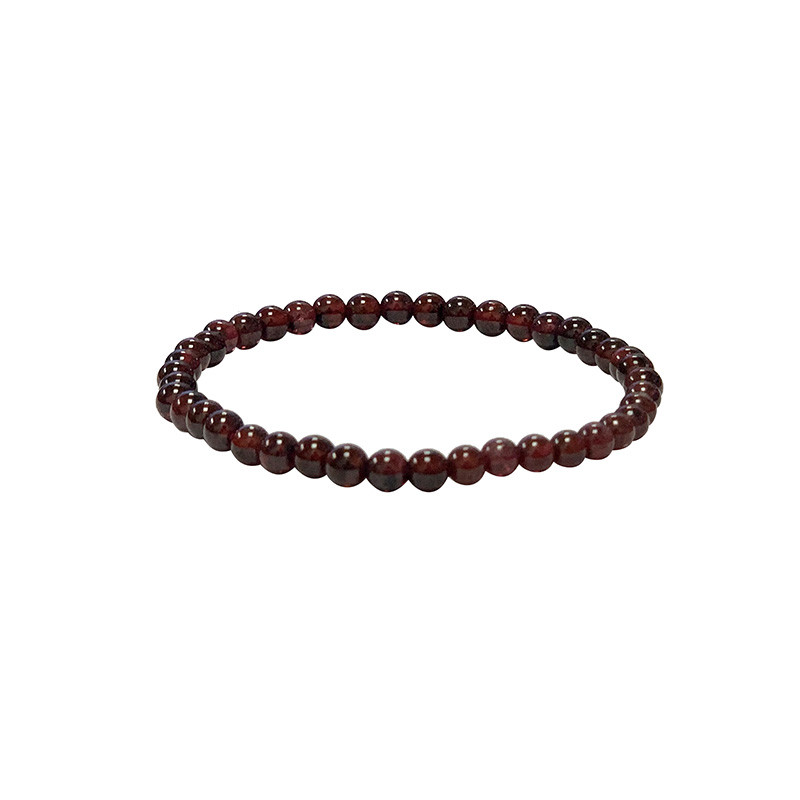Bracelet grenat 3 à 8 mm