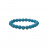 Bracelet Howlite teintée bleue turquoise boules 4 à 12 mm