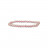 Bracelet Quartz rose boules de 4 à 10mm