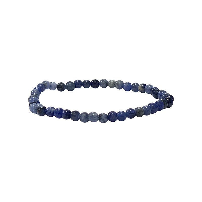 Bracelet sodalite boules 3 à 10 mm