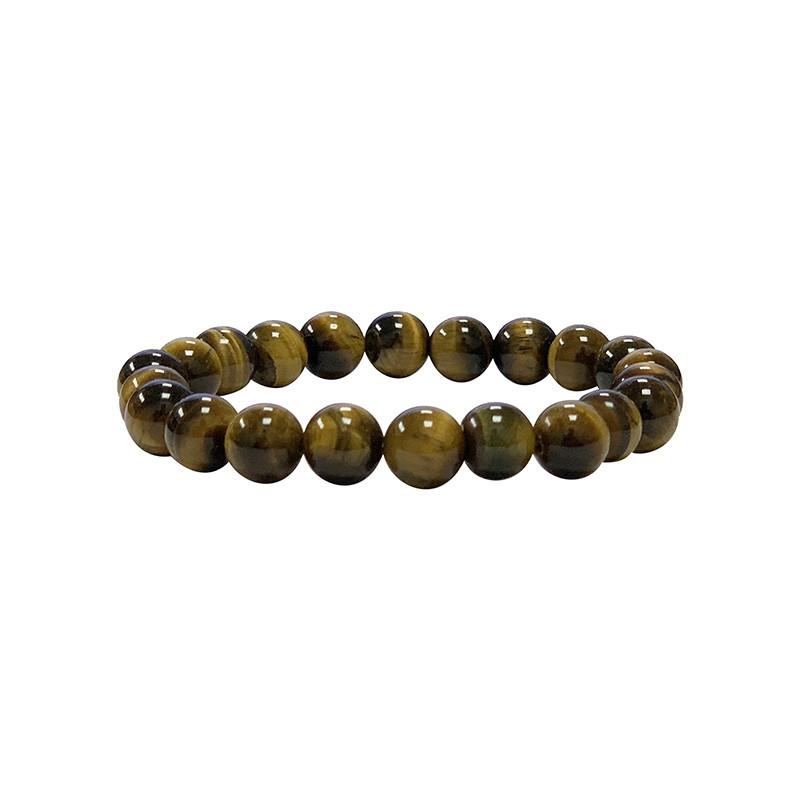 Bracelet Œil de tigre boules 4 à 12 mm
