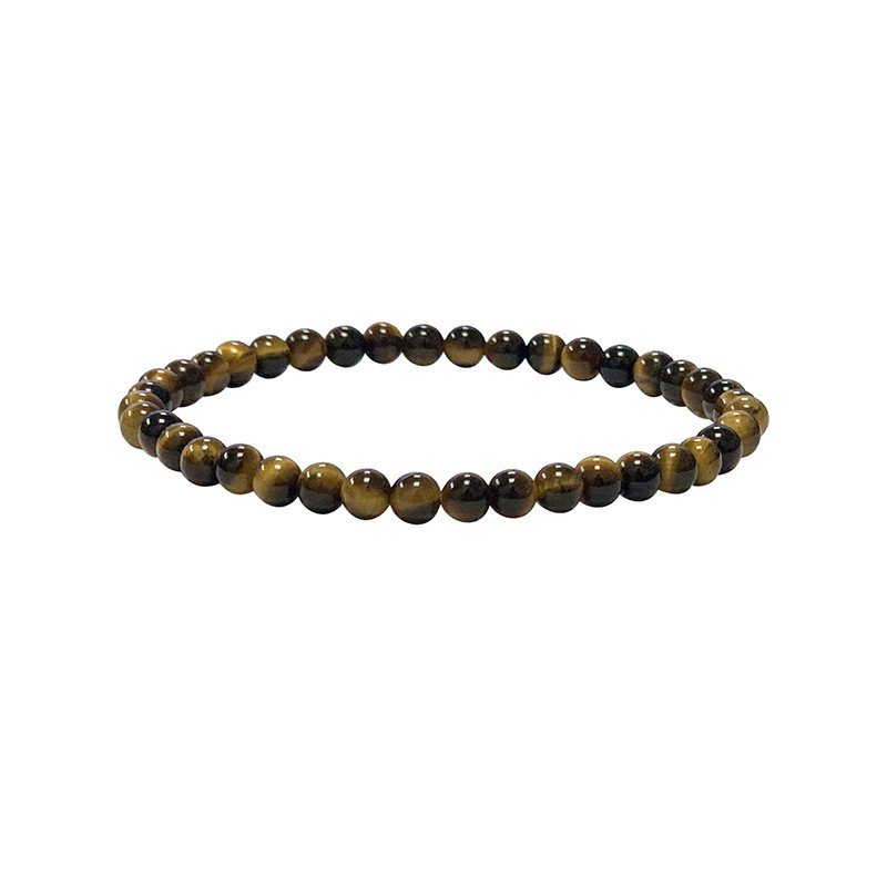 Bracelet Œil de tigre boules 4 à 12 mm