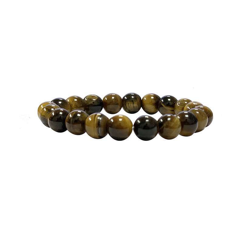 Bracelet Œil de tigre boules 4 à 12 mm