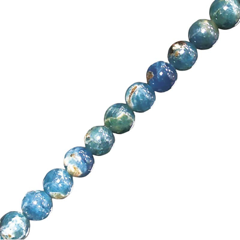 Collier apatite 4 et 6 mm