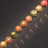 Collier unakite boules 4 à 8mm - 42cm