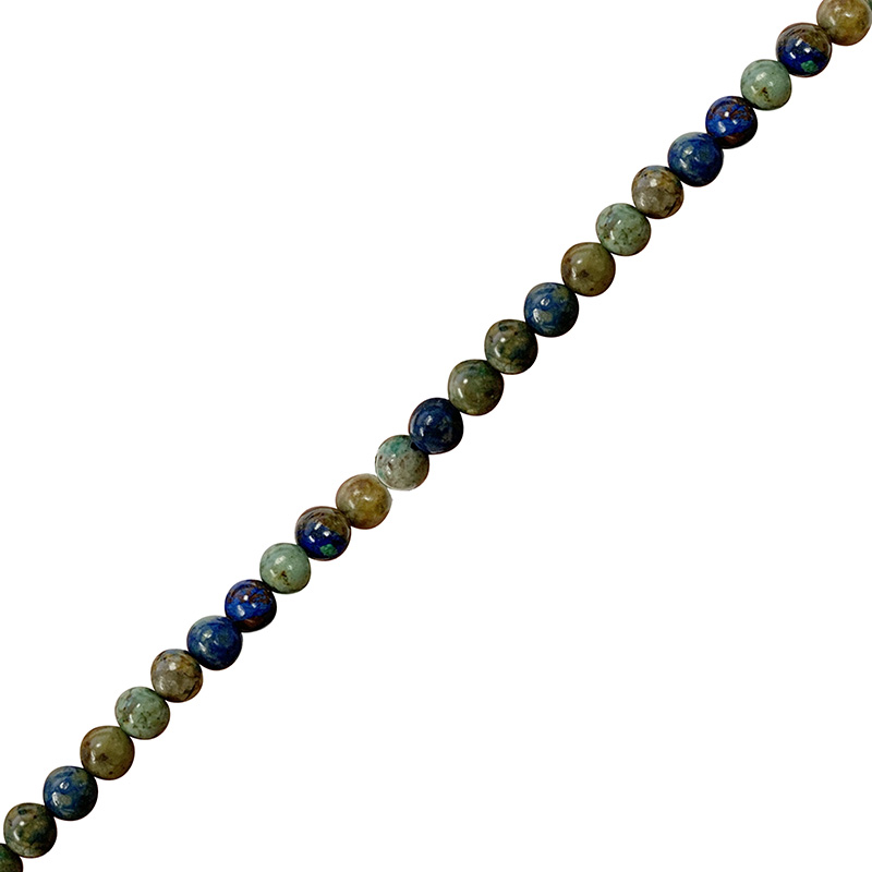Bracelet Azurite Malachite - 4 - 6 ou 8 mm