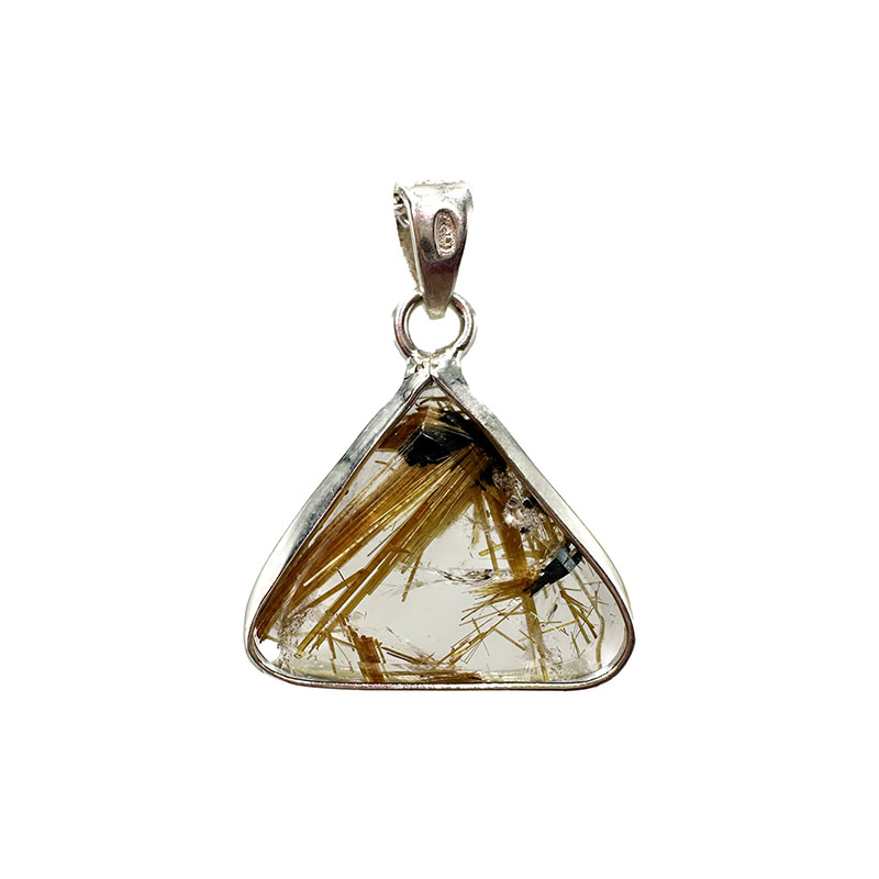 Pendentif Quartz rutile - Pièce unique - 202512_117