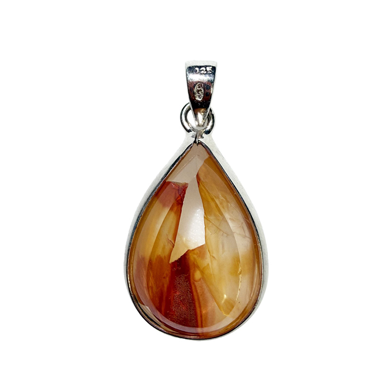 Pendentif Quartz hématoïde - Pièce unique - 202512_172