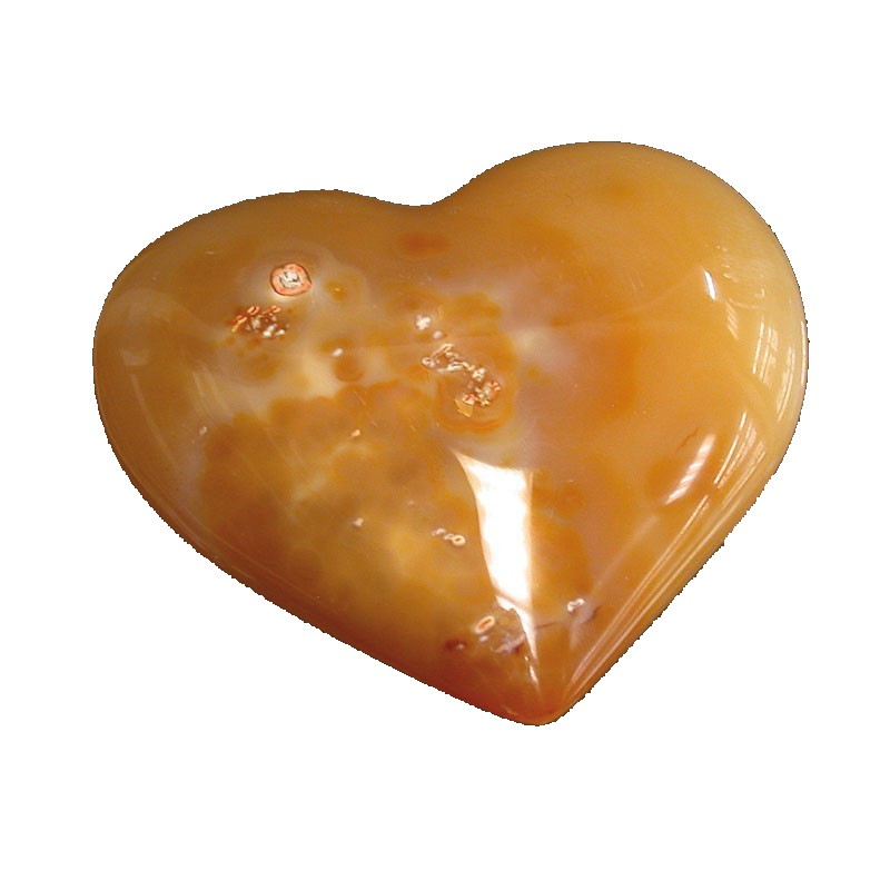 Cœur en Agate Naturelle