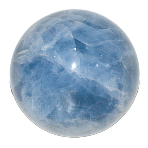 Sphère Calcite Bleue - Madagascar - La pièce