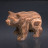 Ours Grizzly aragonite 12x5x8cm