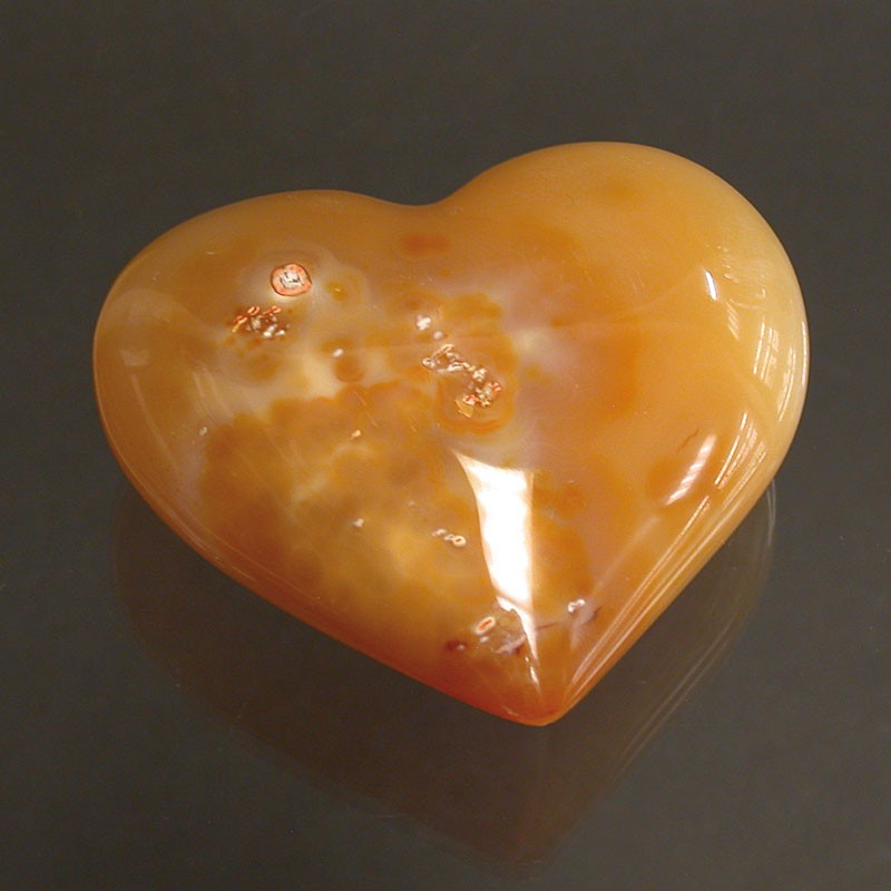 Cœur en Agate Naturelle