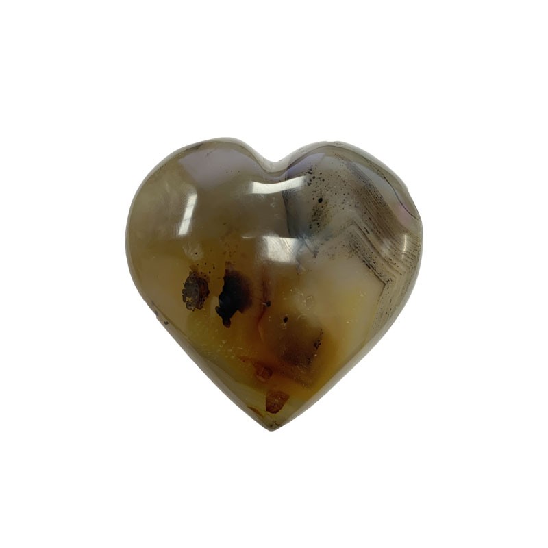 Coeur en Agate dendritique