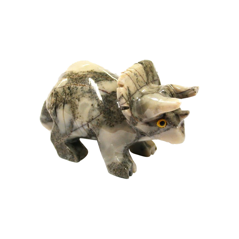 Animaux en soapstone – 35 mm - 10 pièces par variété 