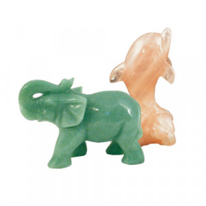 Animaux pierres fines - Dauphin - T5 125 mm