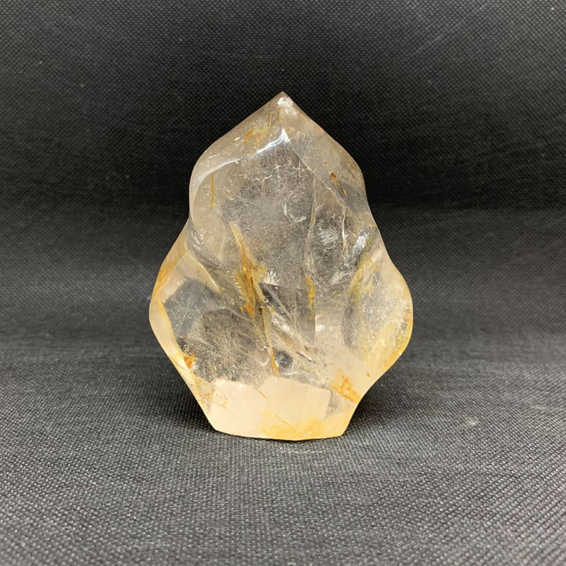 Quartz fumé Madagascar flamme  - La pièce