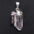 Pendentif  double cristal