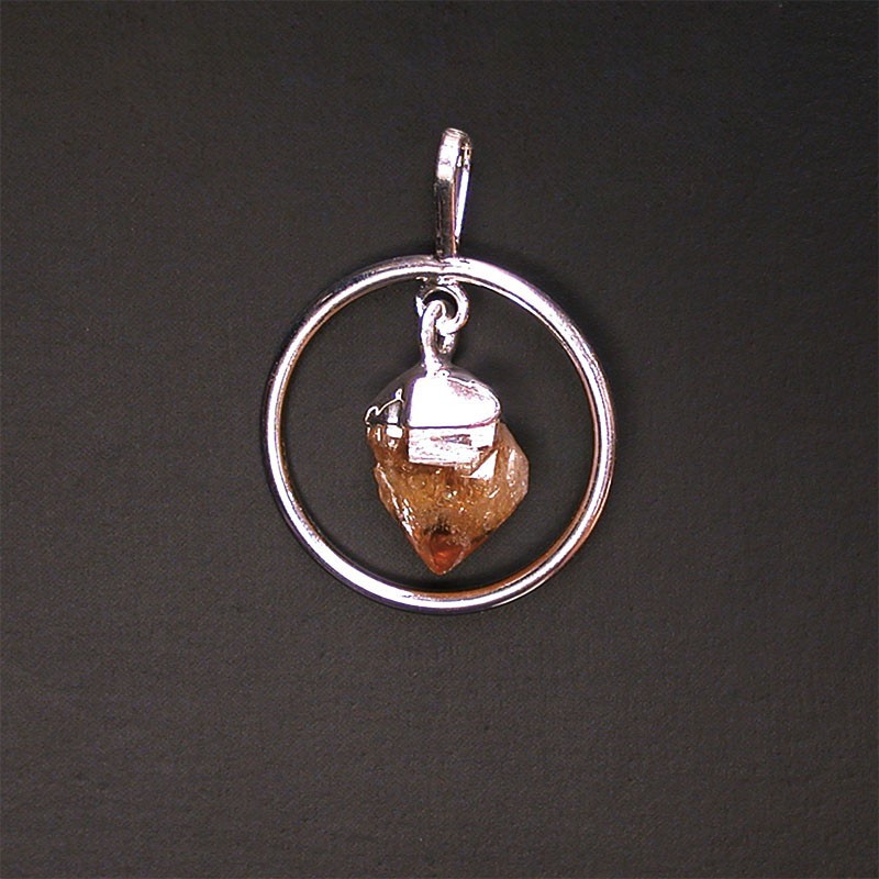 Pendentif anneau cristal pendant lot de 3