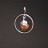 Pendentif anneau cristal pendant lot de 3