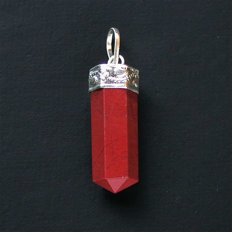 Pendentif pointe polie les 5, autres coloris