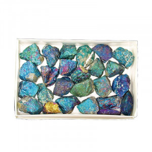 Chalcopyrite extra Mexique carton 21x13cm