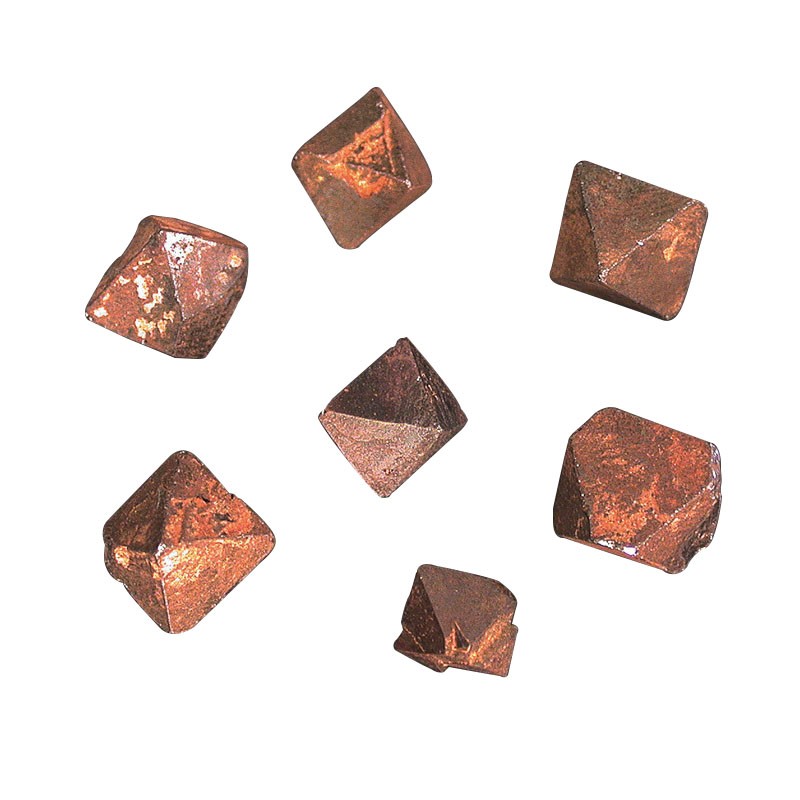 Magnétite cristaux 0.5 à 1cm, sachet 100g
