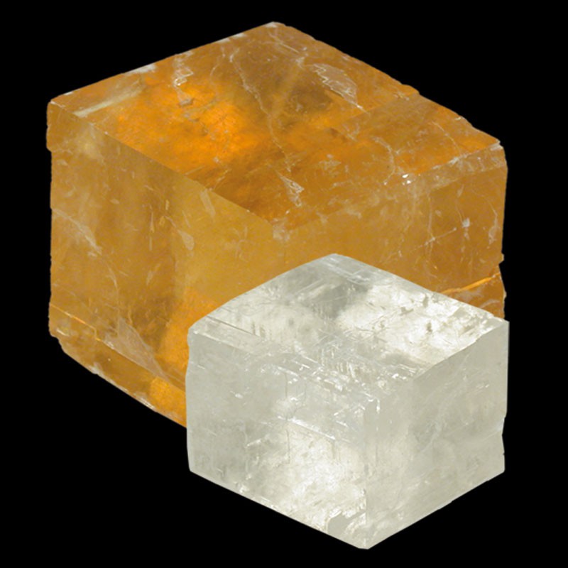 Calcite optique - Chine - les 24 ou 12 pièces