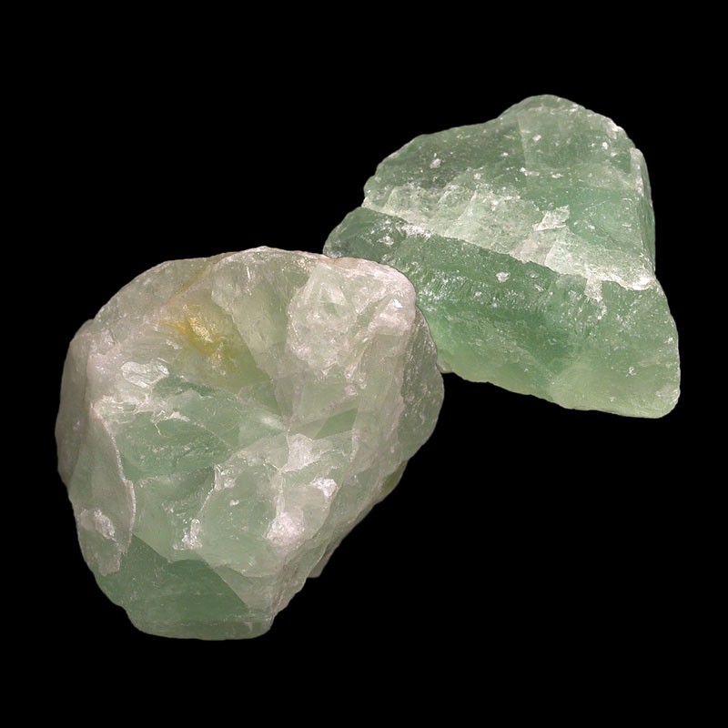 Fluorite verte brute en provenance de Chine - Le kilo - 3 à 7 cm