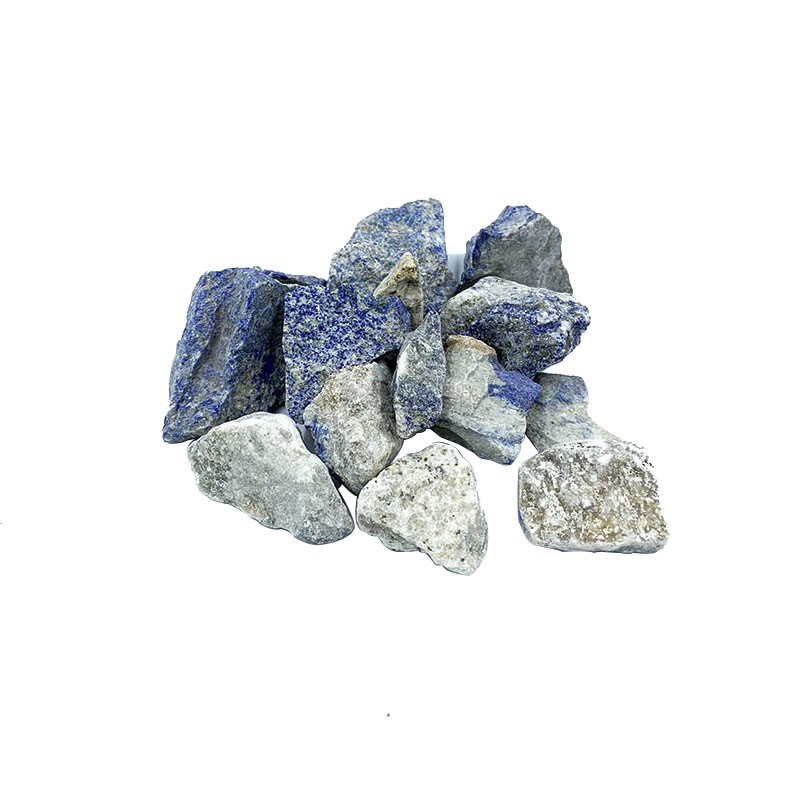 Lot De 2 Cabochons En Lapis-lazuli Afghan Naturel, Pierre Véritable à Sertir